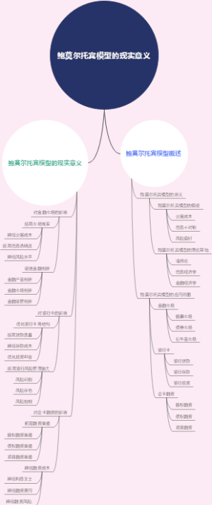 鲍莫尔托宾模型的现实意义