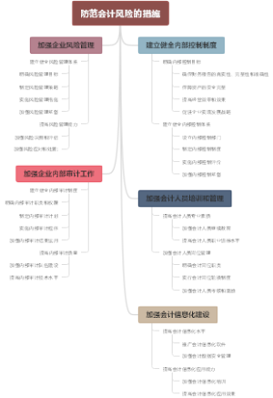 防范会计风险的措施