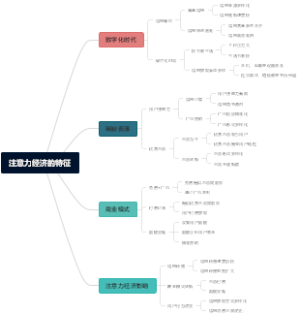 注意力经济的特征