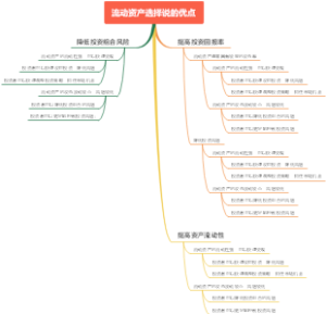 流动资产选择说的优点