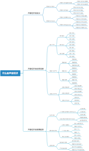 什么是声音经济