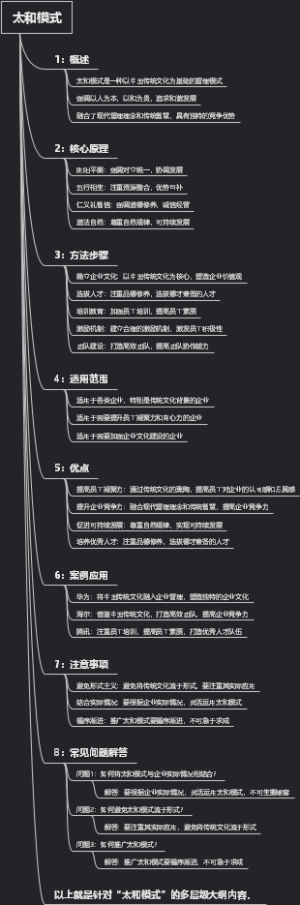 太和模式