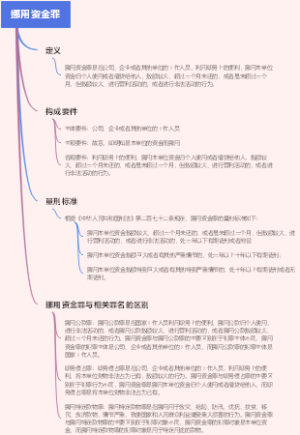 挪用资金罪