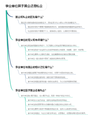 事业单位属于国企还是私企