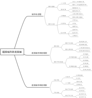 超级城市体的发展