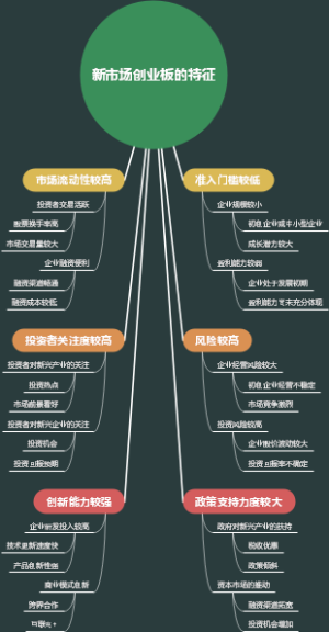 新市场创业板的特征