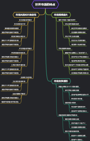 世界市场的特点