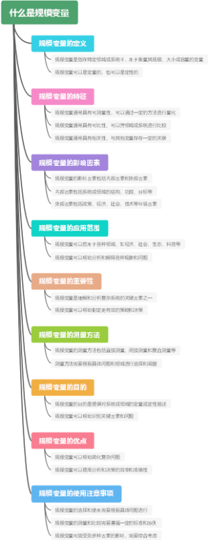 什么是规模变量