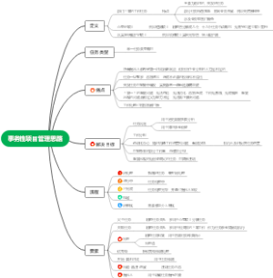 1.12 事务性项目管理思路