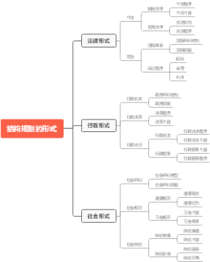 结构规制的形式