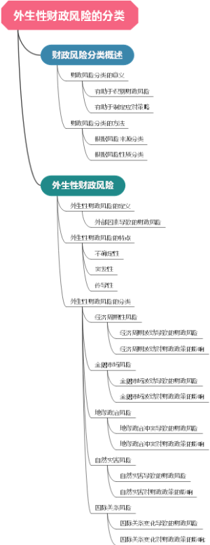 外生性财政风险的分类