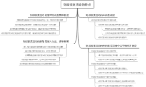 财政收支活动的特点