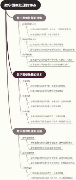 数字图像处理的特点