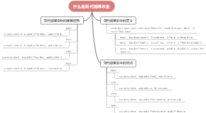 什么是现代烟草农业