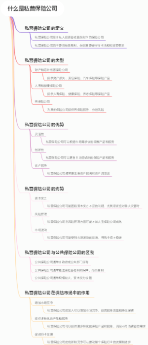 什么是私营保险公司