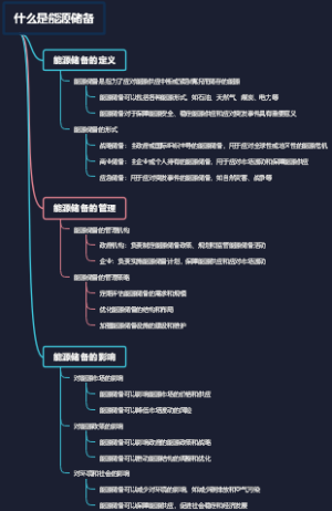 什么是能源储备