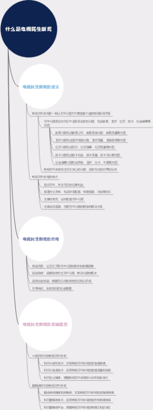 什么是电视民生新闻
