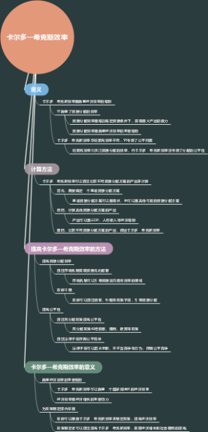 卡尔多一希克斯效率