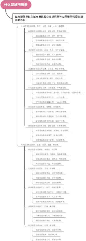 什么是城市服务