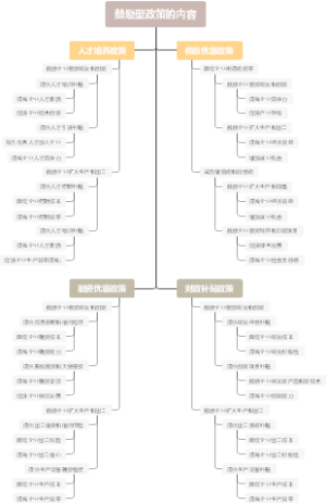 鼓励型政策的内容