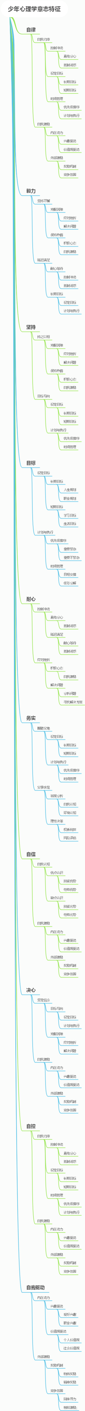 少年心理学意志特征