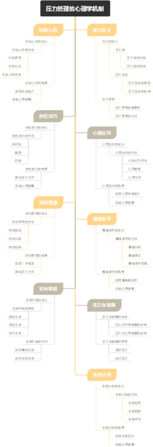 压力管理的心理学机制