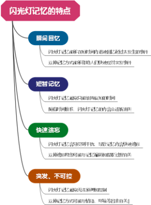 闪光灯记忆的特点