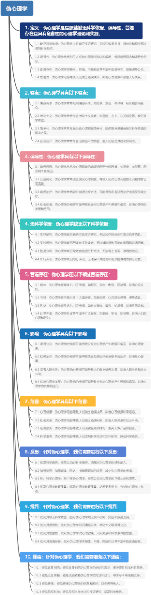 伪心理学