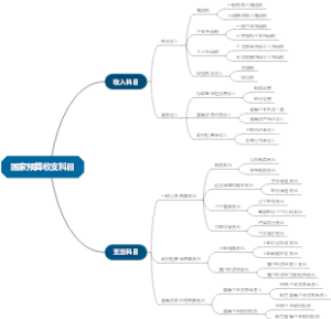 国家预算收支科目