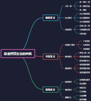 基金预算支出的种类