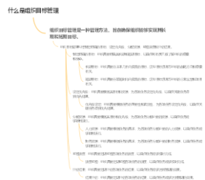 什么是组织目标管理