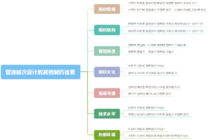 管理层次设计的其他制约因素