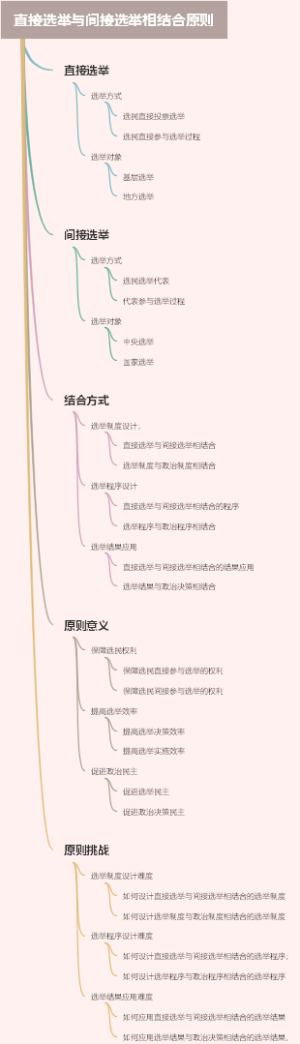 直接选举与间接选举相结合原则