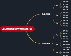 美国式招标和荷兰式招标的比较