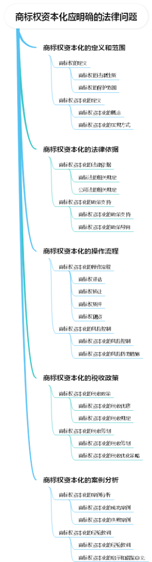 商标权资本化应明确的法律问题