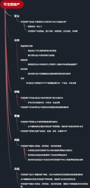 可变现资产