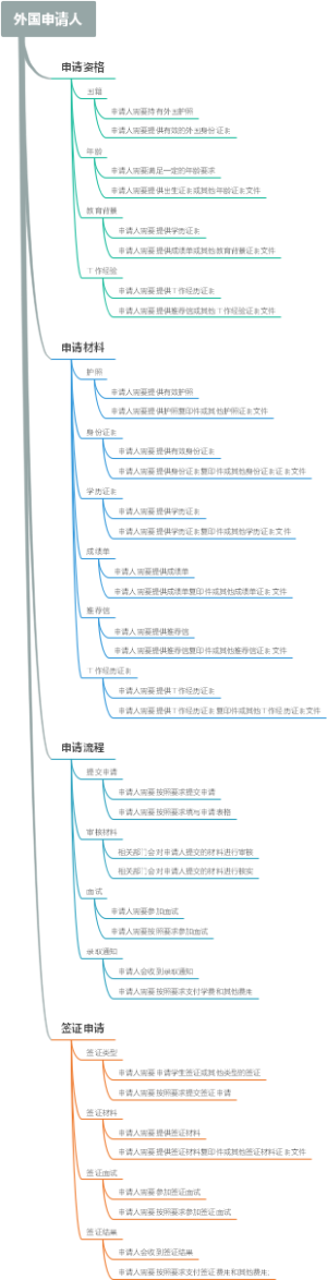 外国申请人