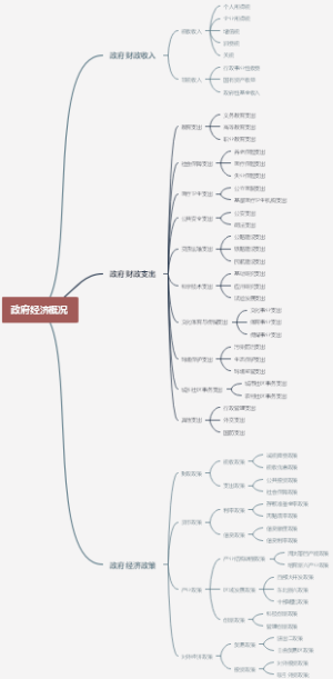 政府经济概况