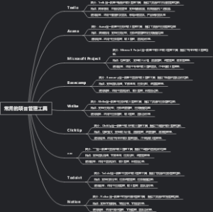 常用的项目管理工具