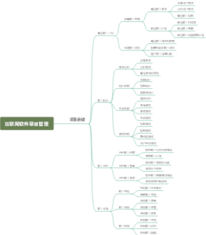 互联网软件项目管理