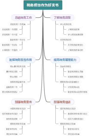 税务担当作为好支书