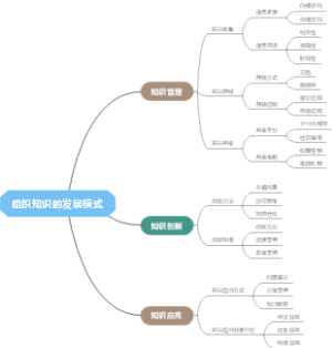 组织知识的发展模式