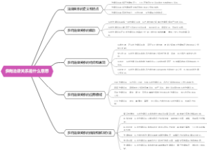 多向法律关系是什么意思