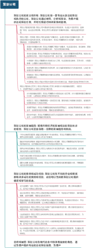 策划公司