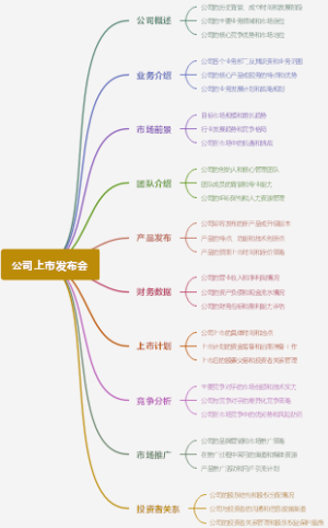 公司上市发布会