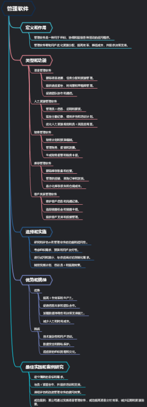 管理软件
