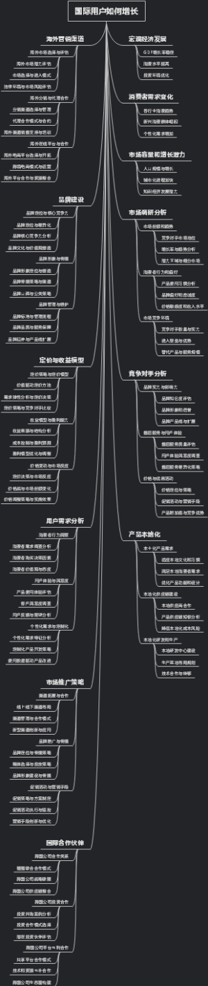 国际用户如何增长