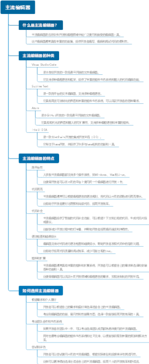 主流编辑器