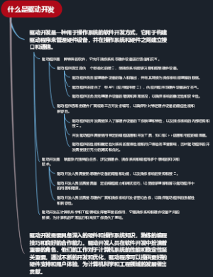 什么是驱动开发
