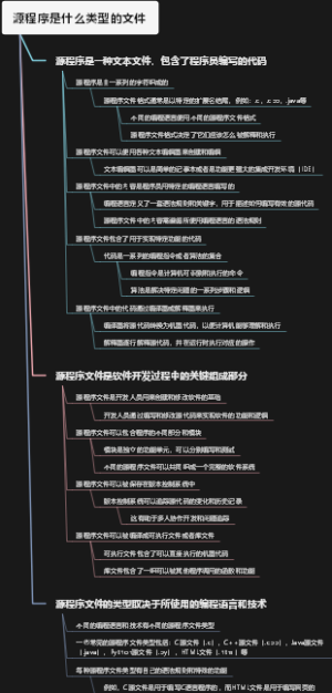 源程序是什么类型的文件